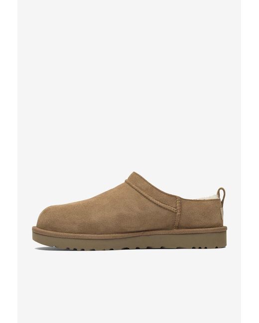 Ugg Brown Classic Micro Sheepskin Ankle Boots