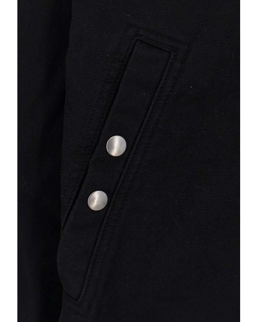 Rick Owens Blue Denim Buttoned Jacket for men