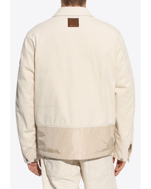 Moncler Natural Reversible Padded Jacket for men
