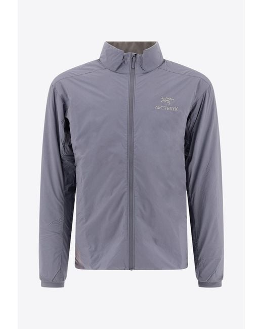Arc'teryx Blue Atom Zip-Up Ski Jacket for men