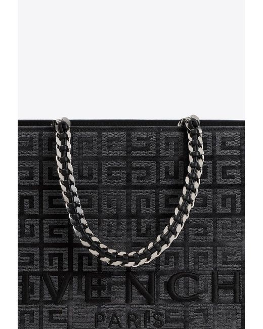 Givenchy Medium Gtote Bag In 4g Monogram Canvas in Black Lyst