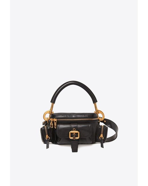 Chloé Black Small Leather Camera Bag