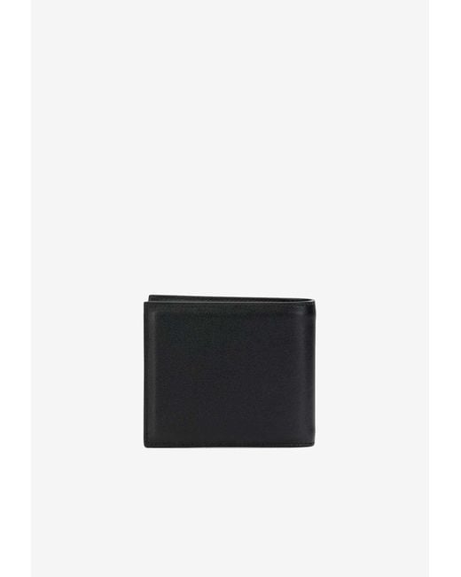 Givenchy White Billfold Leather Wallet for men