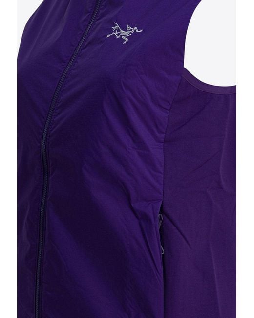 Arc'teryx Purple Atom Padded Vest