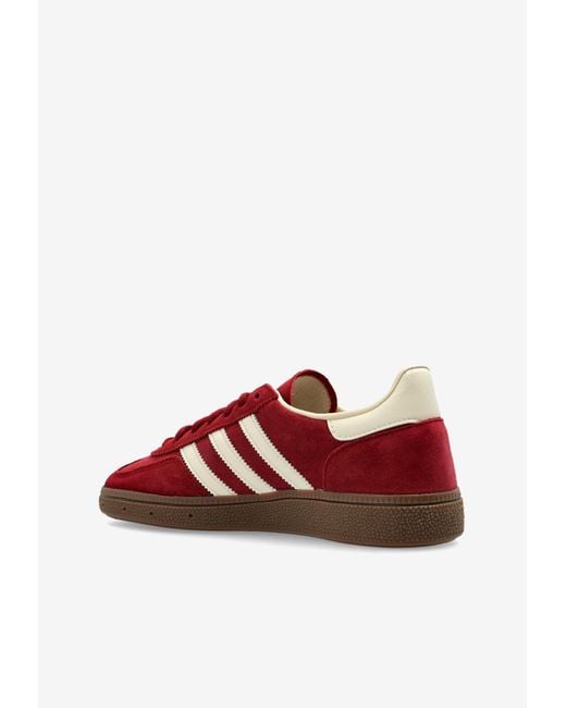Adidas Originals Red Sports Shoes 'Handball Spezial' for men