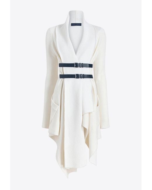 Proenza Schouler White Reinhardt Asymmetrical Dress