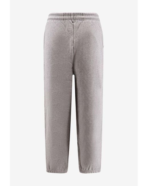 Entire studios Gray Elasticated Track Pants for men