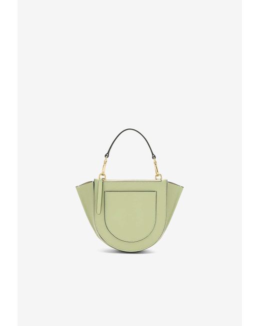 Wandler Green Small Hortensia Shoulder Bag