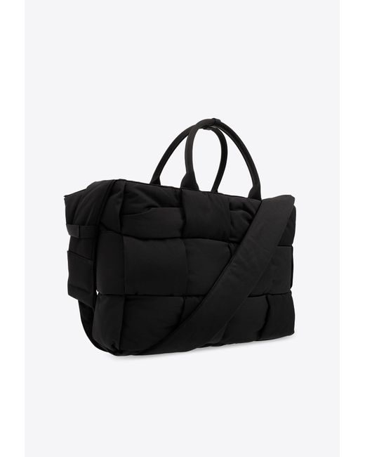 Bottega Veneta Black Large Arco Padded Top Handle Bag for men