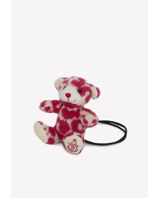 Moncler Pink Teddy Bear Charm