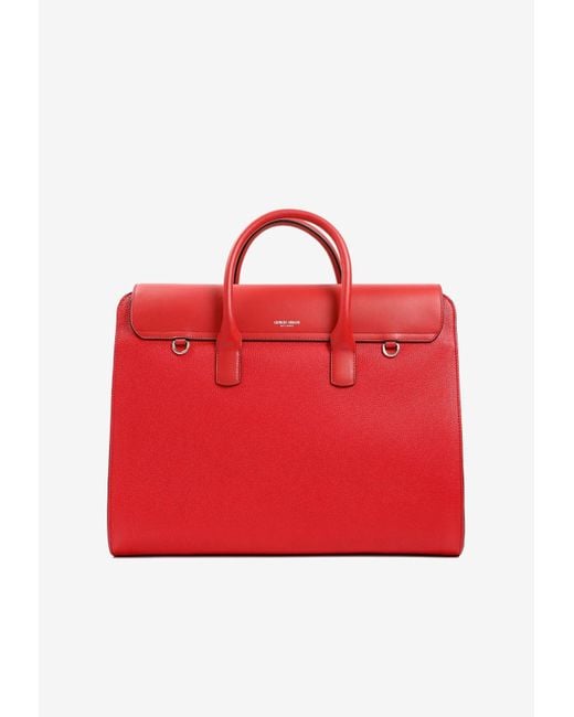 Giorgio armani tote on sale bag