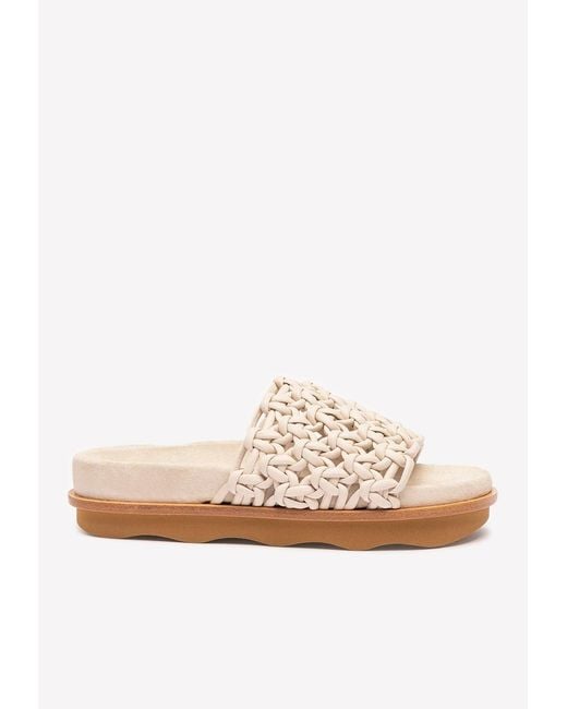 Chloé Natural Wavy Flat Mule
