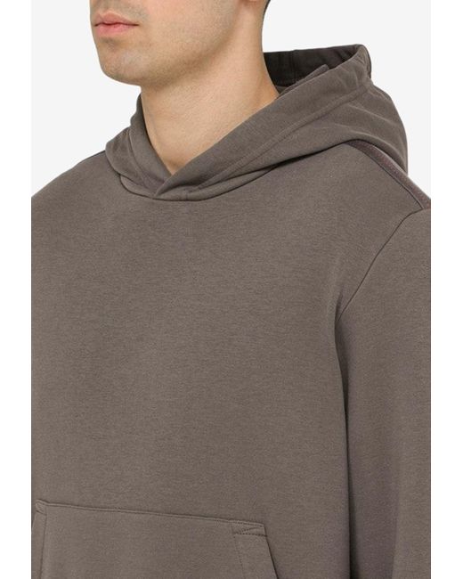 Parajumpers Gray Everest Logo Patch Hoodie for men