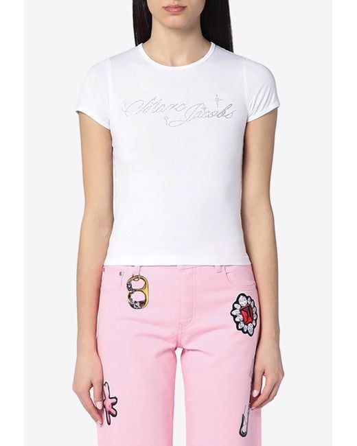 Marc Jacobs White Logo Top