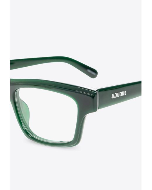 Jacquemus Multicolor Square-Framed Optical Glasses