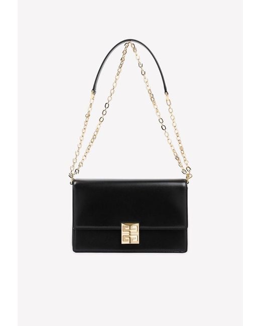 Givenchy Medium 4g Box Crossbody Bag In Calf Leather in Black | Lyst ...