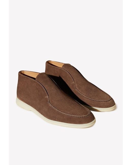 loro piana open walk brown