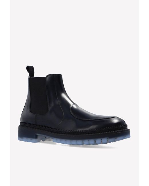 Jimmy Choo Boaz Ankle Boots In Patent Leather in Black for Men Lyst