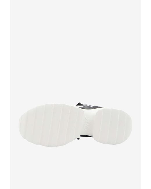Roger Vivier Black Viv' On The Run Sneakers