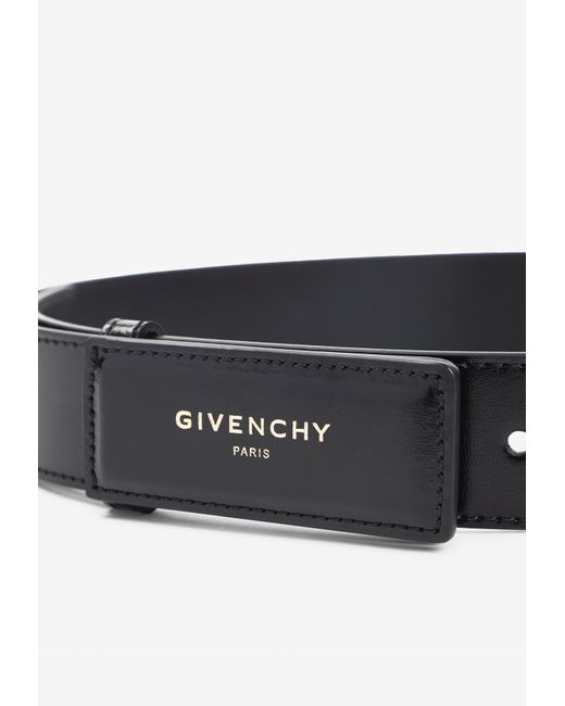 Givenchy White Label Leather Belt