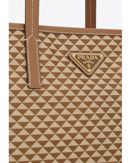 トートバッグ Prada Printed Re-Nylon Shopping Bag Prada Printed Re-Nylon Shopping Bag (PRADA/トートバッグ