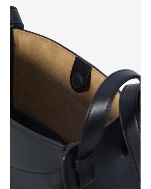 Loewe White Hammock Slice Crossbody Bag
