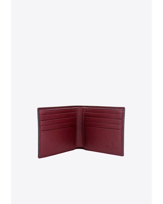 Etro Red Wallet for men