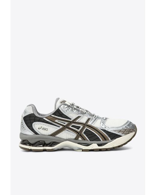 Asics White Gel-Nimbus 10.1 Running Sneakers for men