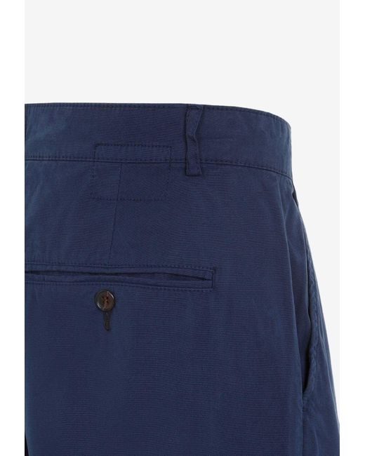 Universal Works Blue Classic Chino Pants for men