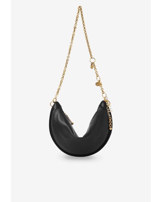 Chloé Black Chloé Icons Shoulder Bag In Soft Leather
