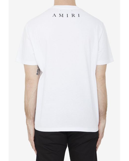 Buy Amiri Paint Drip T-shirt - White At 44% Off