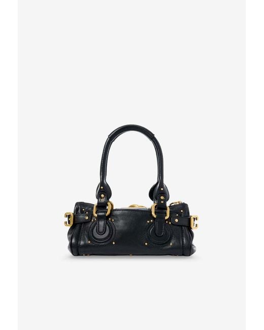 Chloé Black Small Paddington Shoulder Bag
