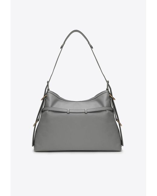 Givenchy Gray Medium Voyou Shoulder Bag