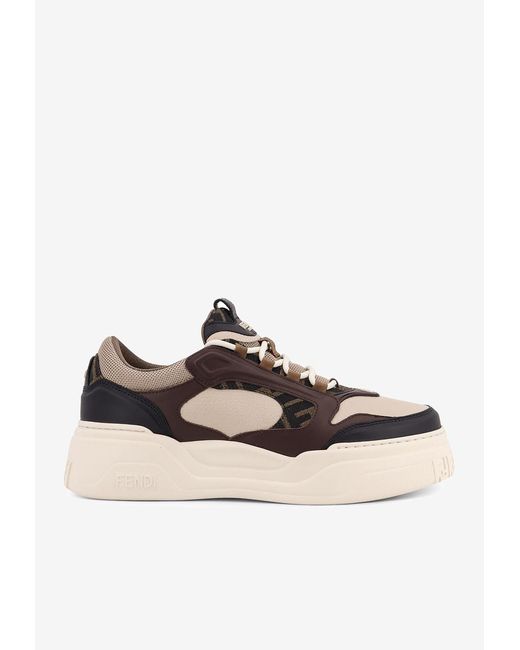 Fendi Multicolor Force Sneaker for men