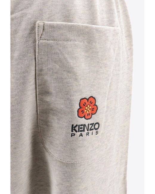 KENZO Gray Sweatpants for men