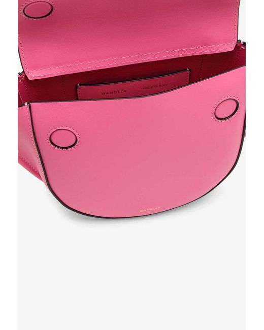 Wandler Pink Small Hortensia Shoulder Bag