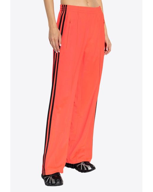 Adidas Originals Red Adicolor Classic Firebird Track Pants