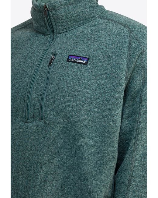 Patagonia Green Better Fleece High-Neck Sweatshirt for men