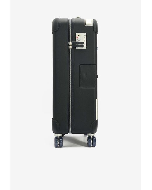 Hermès Blue Rolling Mobility Suitcase