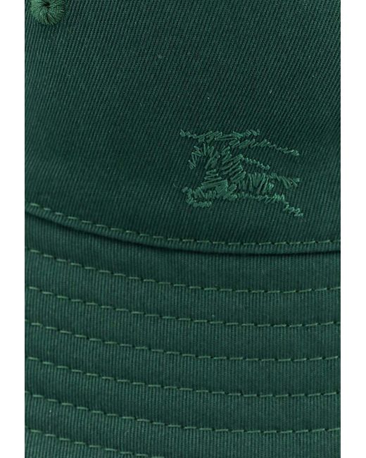 Burberry Green Reversible Bucket Hat