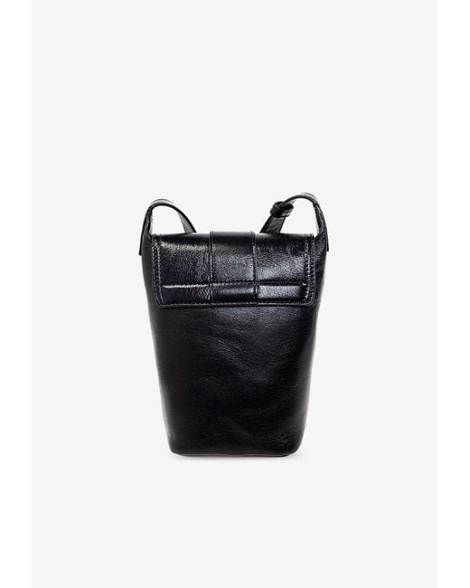Chloé Black Mini Leather Camera Bag
