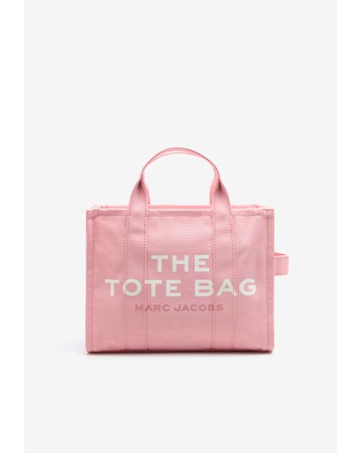 Marc Jacobs Pink Medium Canvas Tote Bag