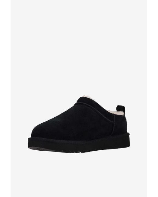 Ugg Black Classic Micro Slippers
