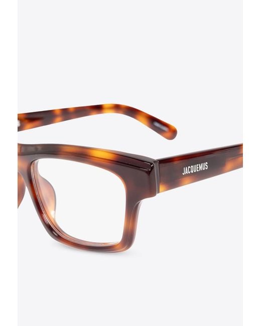 Jacquemus Multicolor Square Optical Glasses