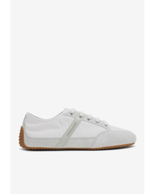 Givenchy White Silm Sneakers for men