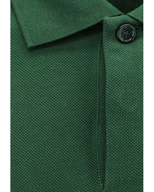 Burberry Green Classic Short-Sleeved Polo T-Shirt for men