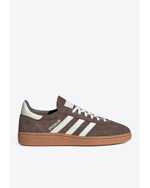 Adidas Originals Brown Handball Spezial Low-Top Sneakers