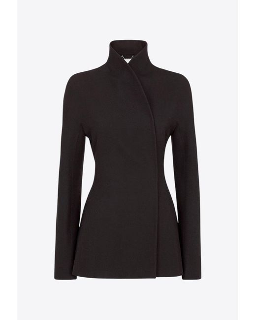 Fendi Black Wool Double-Breasted Blazer