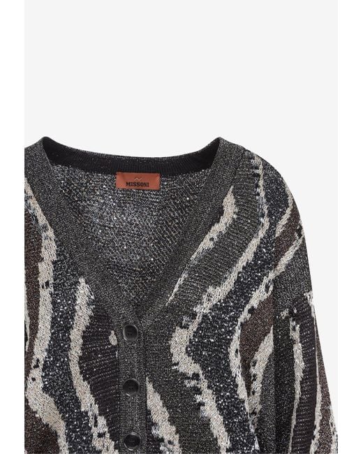 Missoni Black Buttoned Cardigan
