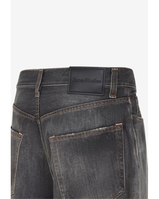 Acne Blue Trafalgar Straight-Leg Jeans for men